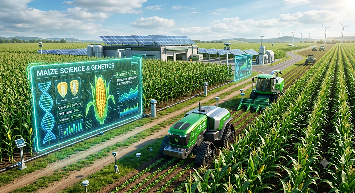The Future of Maize Farming: Hybrid Seed Innovations and High-Yield Practices